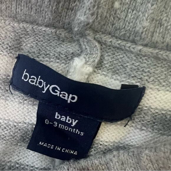 Baby Gap Super Soft Striped Bear Hat and Pants Baby Set 0/3 months - Picture 6 of 6